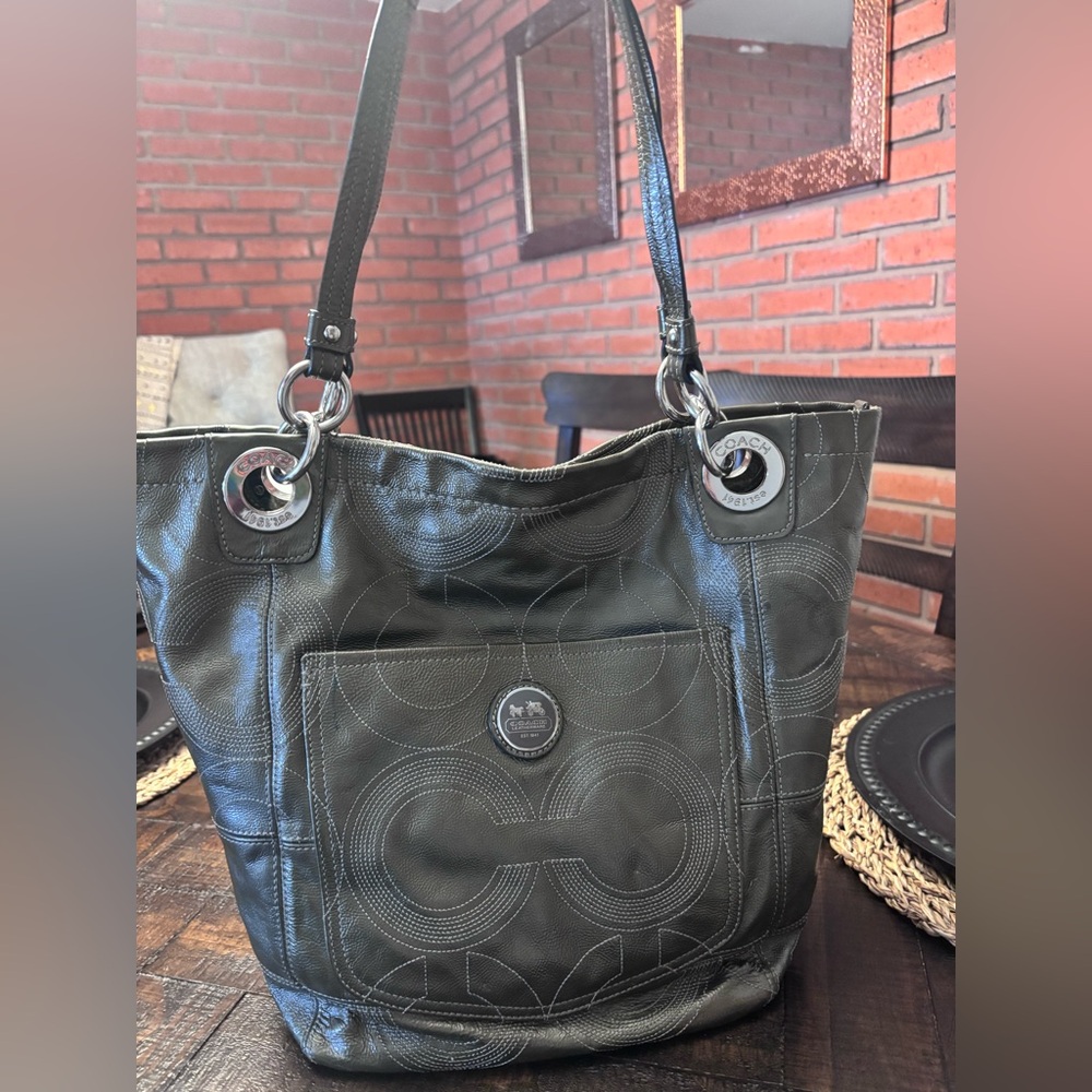 Coach Alex Op Art Bag